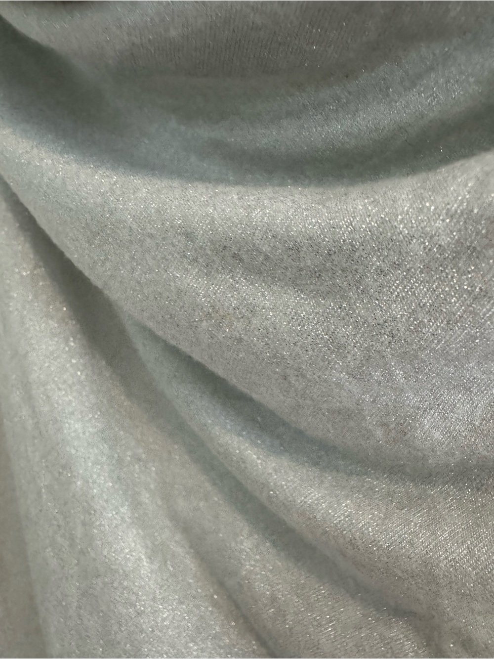 Holt Renfrew Beautiful Silver Cowl Neck Tank Top - Women size s to m - Picture 3 of 4